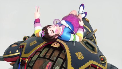 Overwatch: D.va stuck her hair in her MEKA