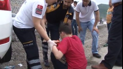 Hurdaya Dönen Otomobilden Sağ Çıktı