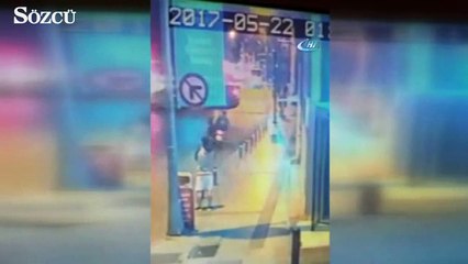 Motosikletli kapkaç böyle görüntülendi