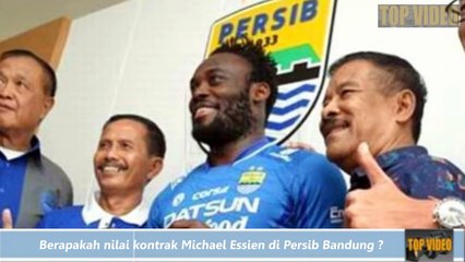 47.Fantastis, Gaji & Nilai Kontrak Michael Essien di Persib Bandung Sebesar 11 Miliar Rupiah -