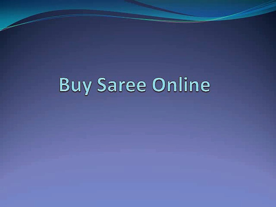 Buy Saree Online