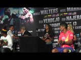 George Arias steals the show and Felix Verdejo Trys out his English at Presser