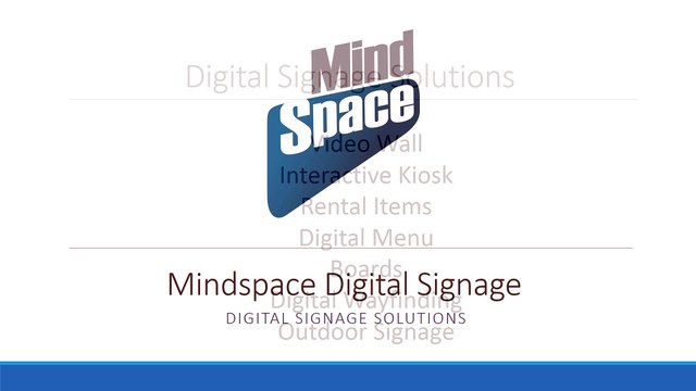 Digital Signage Solutions UAE