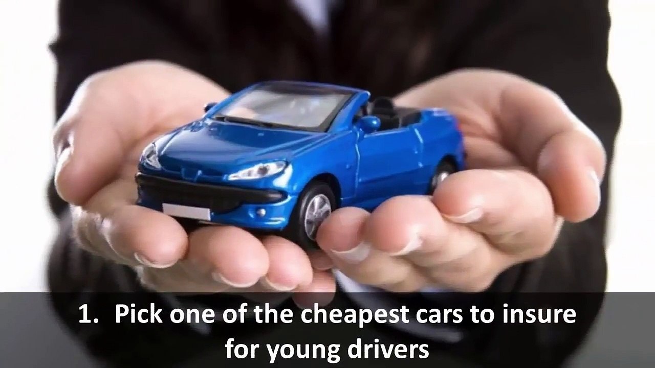 How to get cheap car insurance for young drivers