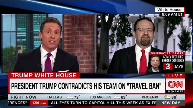 CNN interview with Trump adviser goes off the rails and degenerates into shouting about 'fake news'