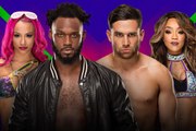 WWE Extreme Rules 2017 - Rich Swann y Sasha Banks vs. Noam Dar y Alicia Fox