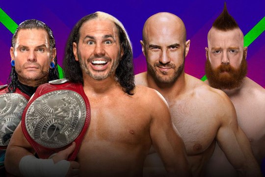 WWE Extreme Rules 2017 - Hardy Boyz vs. Cesaro y Sheamus