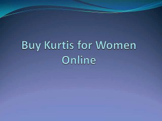 Buy Kurtis for Women Online