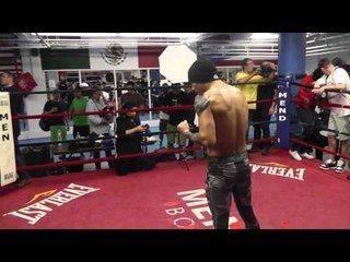 Ivan Najera Shadow boxing