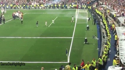 Cristiano Ronaldo Jr INCREDIBLE GOAL at Real Madrid's duodecima celebration 4-6-2017 Santiago Ber