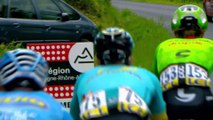 4 coureurs dans l'échappée / 4 riders in the breakaway - Étape 2 / Stage 2 - Critérium du Dauphiné 2017