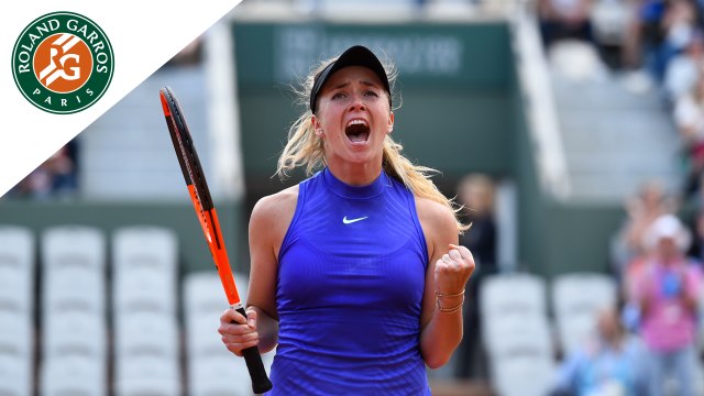 Roland Garros 2017 : 1/8e de finale Svitolina - Halep - Les temps forts