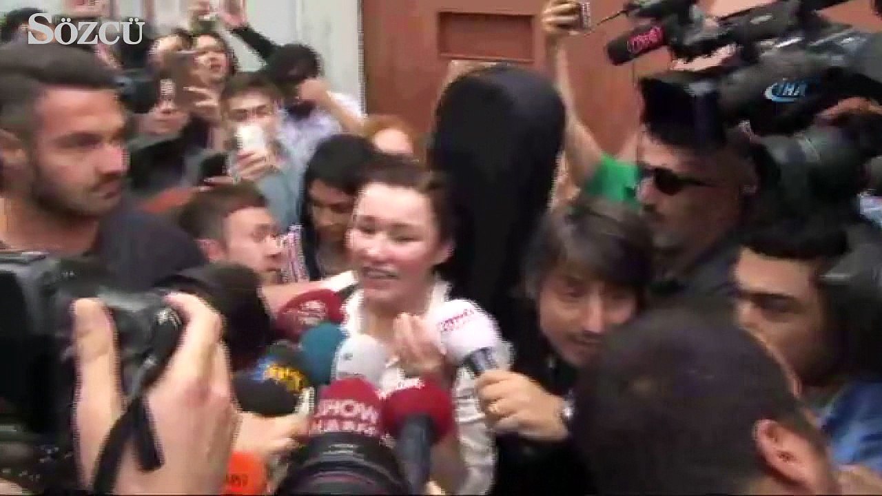 Deniz Seki cezaevinden böyle çıktı