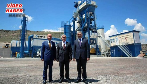 (5 Haziran 2017) Başkan Çolakbayrakdar, Vali Kamçı Ve Başkan Çelik’e Asfalt Plenti’ni Tanıttı