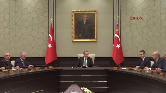 Bakanlar Kurulu, Cumhurbaşkanı Erdoğan Başkanlığında Toplandı