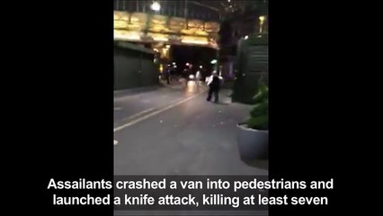 New UGC emerges showing aftermath of London Bridge attack