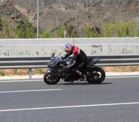 Sofuoğlu'nun Hız Rekoru Kırdığı Anlar Kask Kamerasında