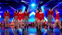 TNG scare the living daylights out of the Judges Auditions Week 5 Britain’s Got Talent 2017