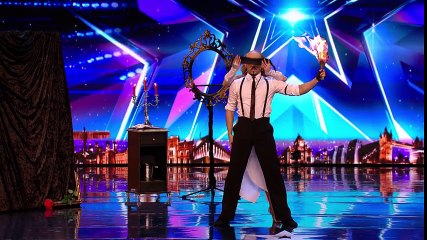 Tyrone & Mina risk their lives with knives Auditions Week 5 Britain’s Got Talent 2017