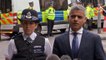 Sadiq Khan, le maire de Londres, condamne les actes "lâches" et "l'idéologie toxique" des terroristes