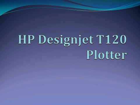 HP DESIGNJET PLOTTER REPAIR
