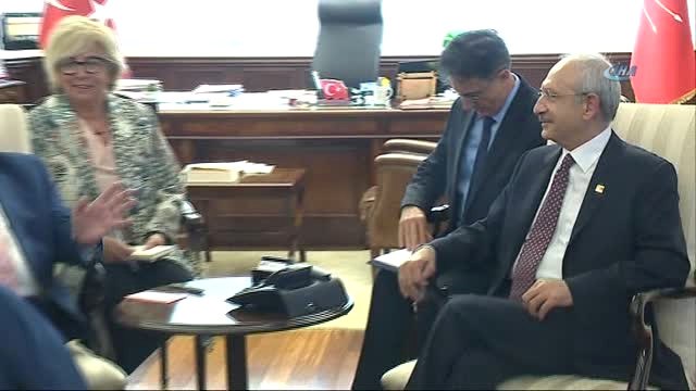 Kemal Kılıçdaroğlu, Almanya Dışişleri Bakanı Sigmar Gabriel ile Görüştü