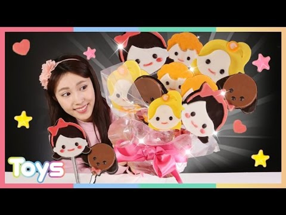 [캐리] 캐리와 함께 달콤한 초코팝 다발 만들기 놀이 l 캐리와장난감친구들