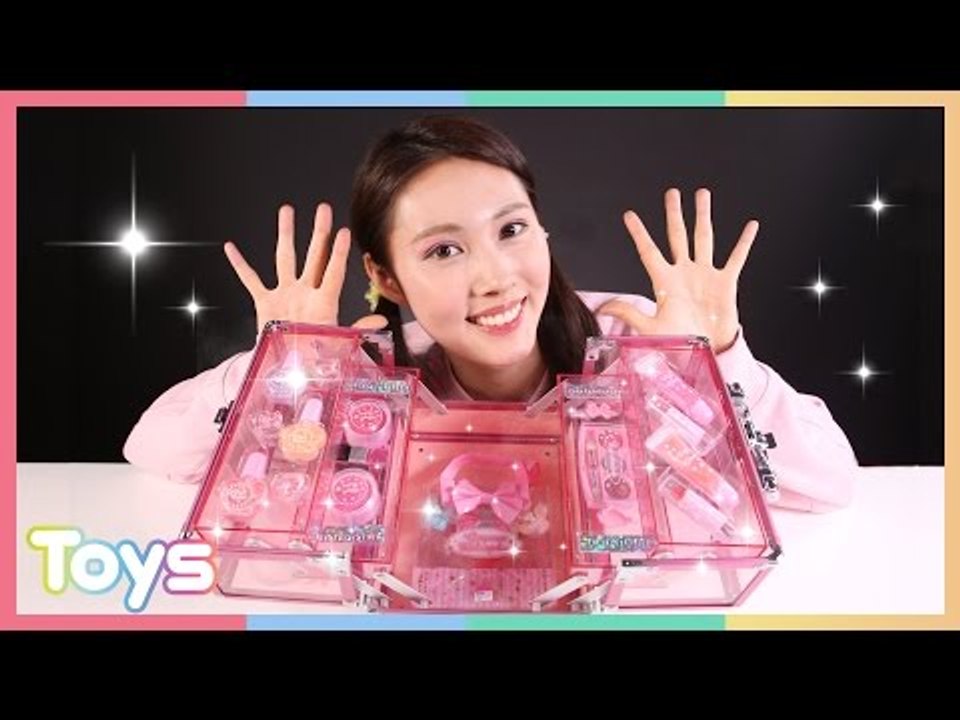 [캐리] 메이크업 박스로 네일아트와 화장하기 놀이 | 캐리와장난감친구들