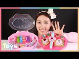 [캐리] 미미 보석도장 장난감 꼬마캐리 초대장 만들기 놀이 l 캐리와장난감친구들