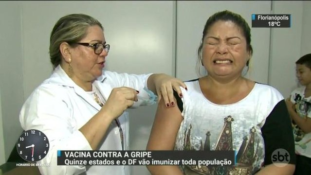 Quinze estados e o Distrito Federal vão imunizar a população contra a gripe