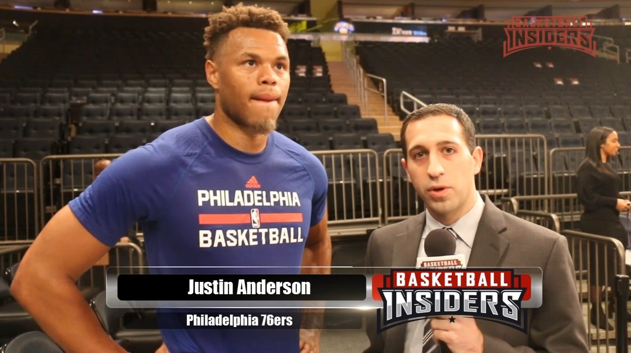Justin Anderson One-On-One with Michael Scotto -- Basketball Insiders