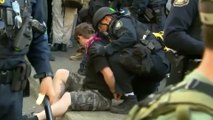 Rival protest groups clash at free-speech rally in Portland