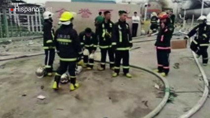 Explosión en planta petroquímica china deja 8 muertos