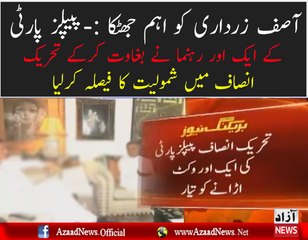 PPP Ke Ehm Rehnuma Ne PTI Main Shamoliat Ka Faisla Kar Lia