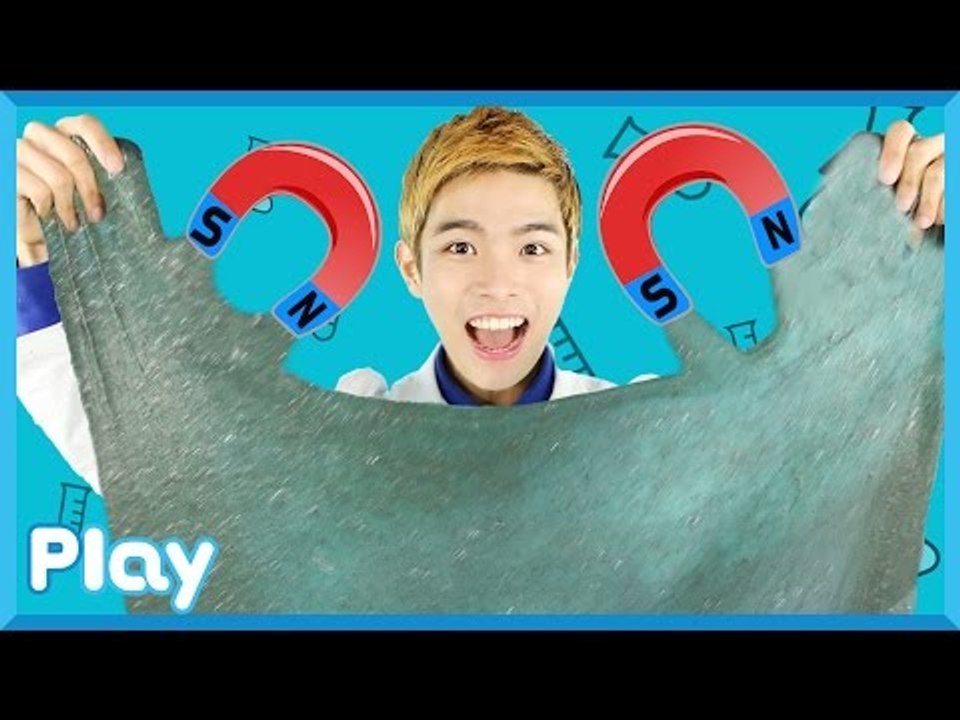캐빈의 거대 자석 액체 괴물 만들기 시크릿 과학 실험 l 캐리앤 플레이
