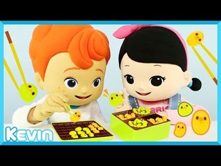 캐빈과 캐리의 병아리 콩 보드게임 장난감 대결 놀이 l 캐리 앤 플레이