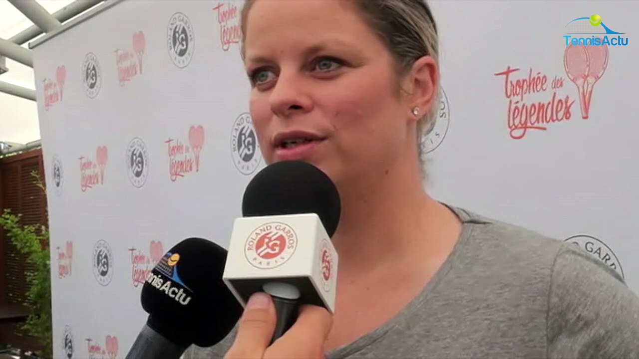 Roland-Garros 2017 - Kim Clijsters : "Je pense que Kristina Mladenovic aura un avantage sur Timea Bacsinszky"