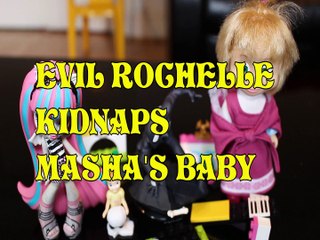 Toy EVIL ROCHELLE KIDNAPS MASHA'S BABY + BLACK SPIDERMAN ANNA LEGO FRIENDS