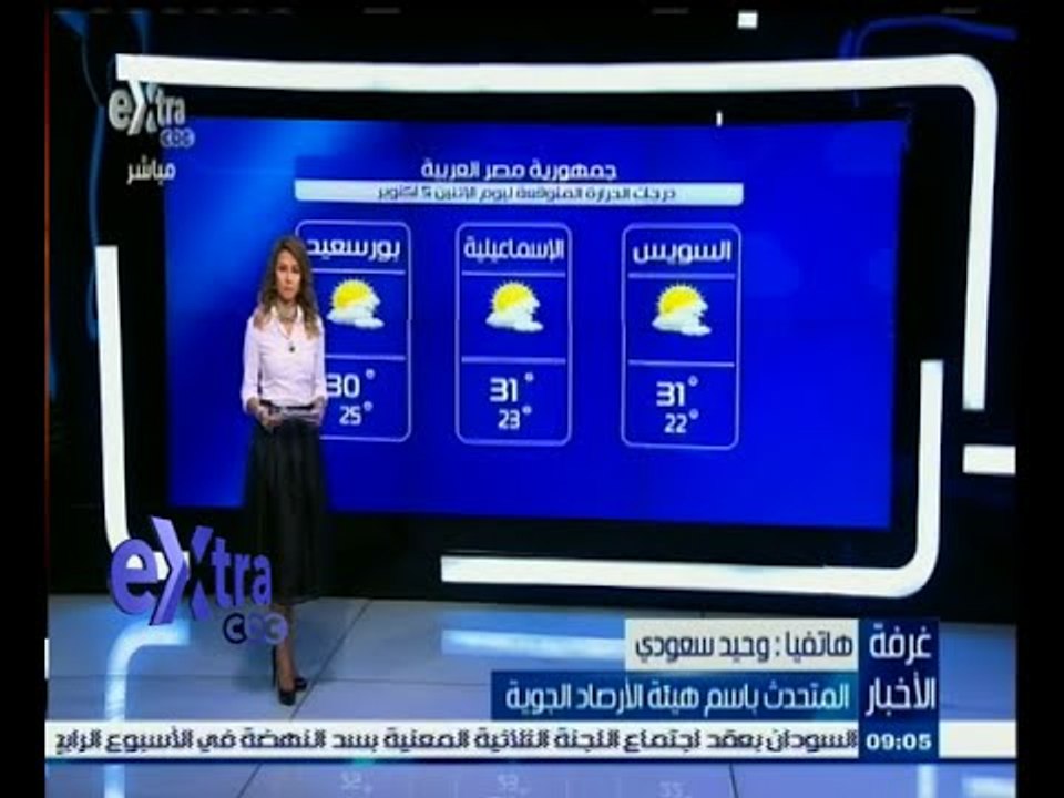 #غرفة_الأخبار | تعرف على درجات الحرارة المتوقعة...