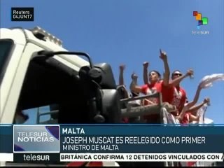 Reeligen en Malta al Primer Ministro Joseph Muscat