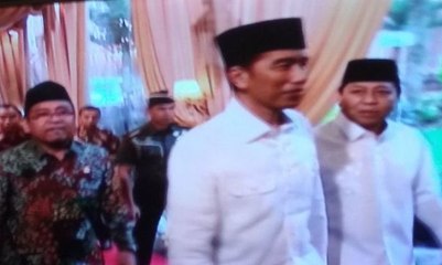 Jokowi Buka Puasa Bersama di Kediaman Setya Novanto