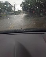 Storm Swamps Houston Roads