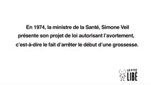 Assemblée nationale : en1974, la ministre de la Santé, Simone Veil, présente son projet de loi autorisant l’avortement