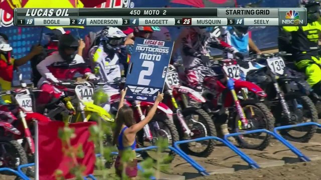 2017 Lucas Oil Pro Motocross - Rd3 Thunder Valley 450 Moto 2