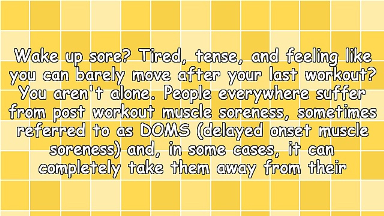 Exercises and Workouts - How To Quickly Combat Muscle Soreness Following Your Workout Routine