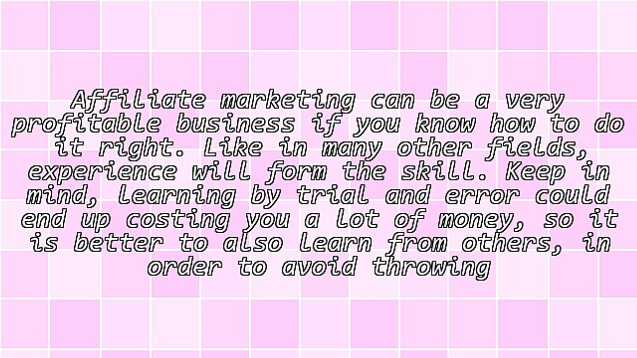 Affiliate Marketing Tips For a Successful Lucrative Business