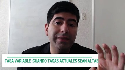 Rincón Inmobiliario: tasa fija o tasa variable
