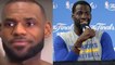 Draymond Green Flips Out Over NOT Kicking Anyone, LeBron James BLASTS Reporter Over Stupid Question