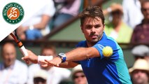 Roland Garros 2017 : 1/8e de finale Wawrinka - Monfils - Les temps forts