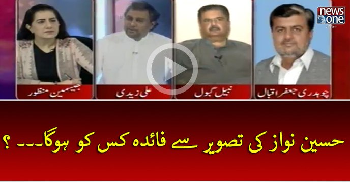 #HussainNawaz Ki Picture Sey Faida Kis Ko Ho Ga...?